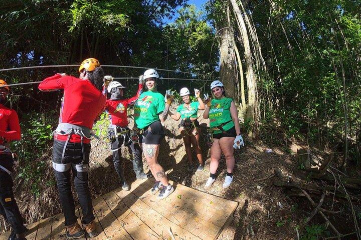 Tour con Zipline e Rick’Cafe più lungo della Giamaica con trasporto