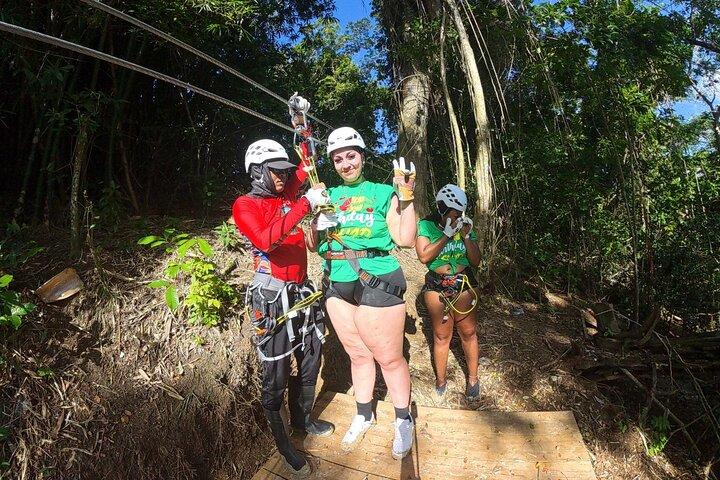 Tour con Zipline e Rick’Cafe più lungo della Giamaica con trasporto