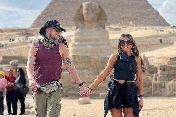 Cairo Layover Tour Piramidi di Giza, Sfinge e bazar locali