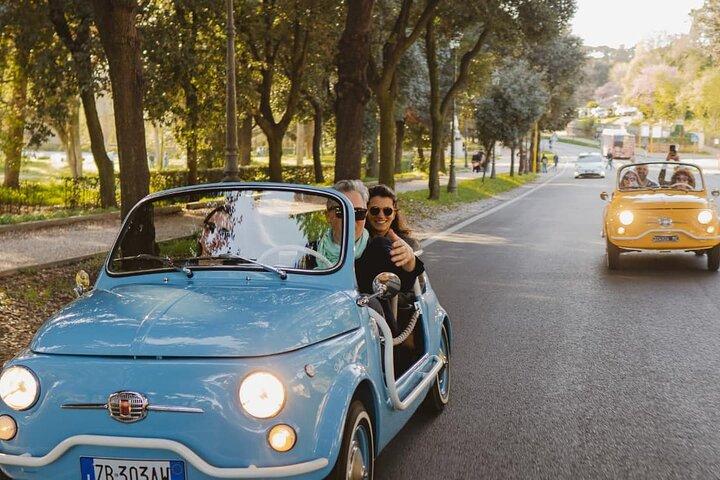 La Dolce Roma Private Tour mit Elektro Fiat oder Golf Cart