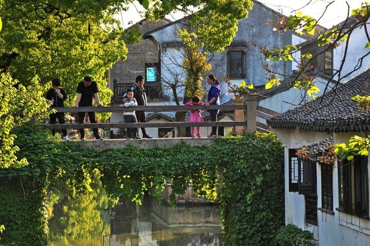 Privat Foodie Tour for 6-timers Layover i Shanghai Water Town