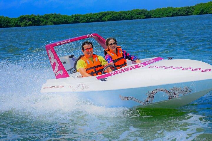 Mayan Ritual + Speed Boat Tour + Snacks