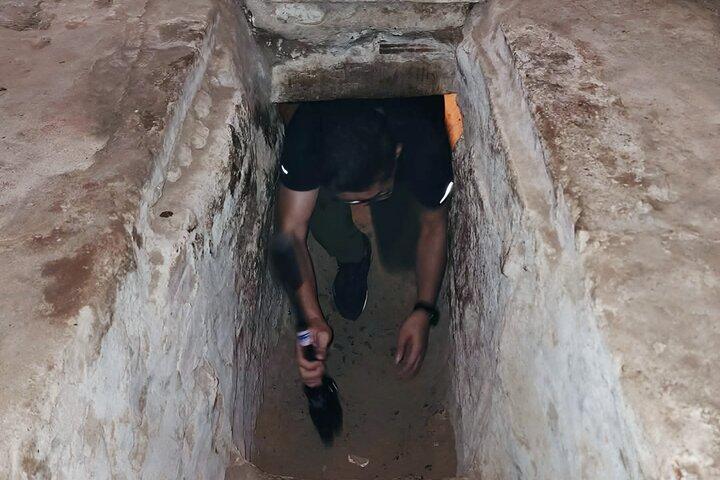 Authentische Cu Chi Halbtages Ben Duoc Tunnel