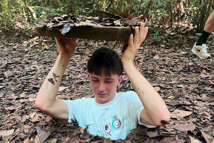 Autentic Cu Chi meio dia Ben Duoc Tunnels