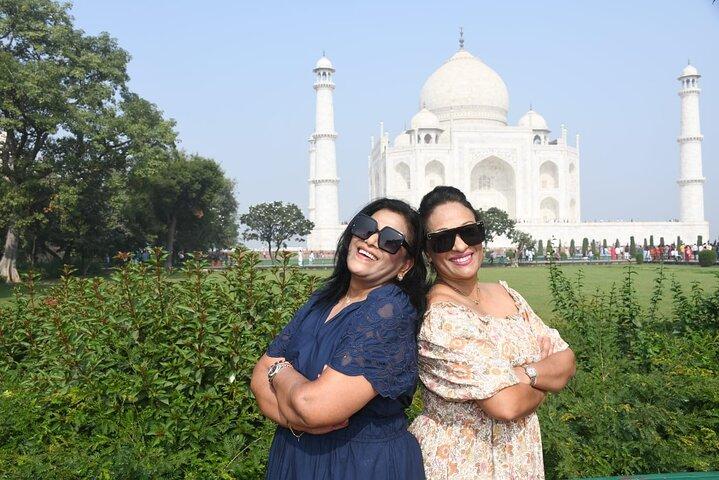 Le même jour Taj Mahal et Fort Rouge au départ d'Ahmedabad par avion