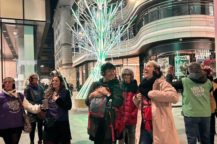クリスマス音楽付きロンドンクリスマスライトガイドツアー