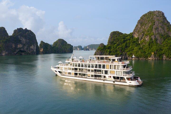 Halong Bay Eleganz : 2 - Tages Hermes Luxus-Kreuzfahrt von Hanoi