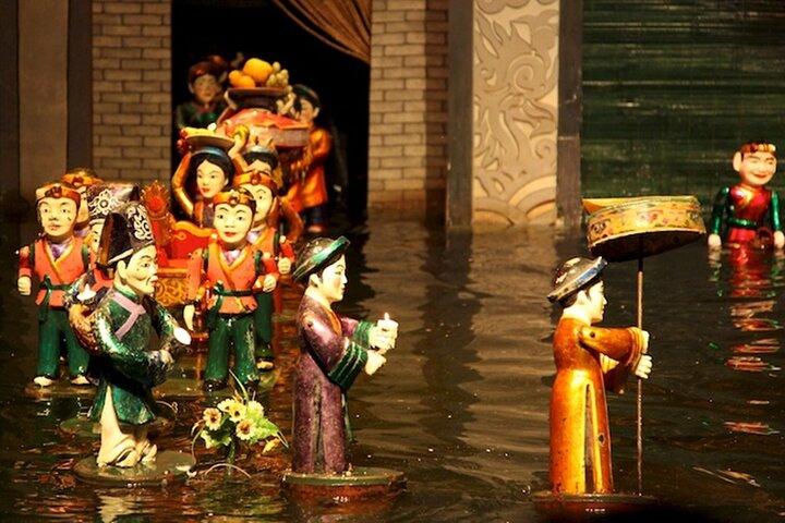 Vietnam: Spettacolo di marionette Golden Water