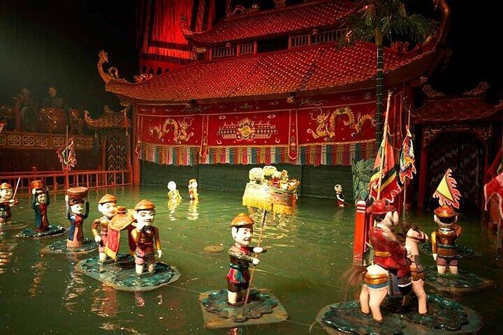 Vietnam: Spettacolo di marionette Golden Water