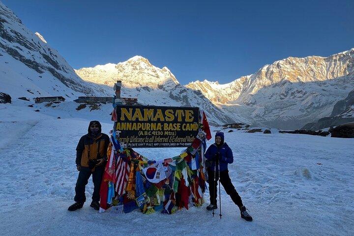 6 Nächte 7 Tage Annapurna Base Camp Trek ab Pokhara