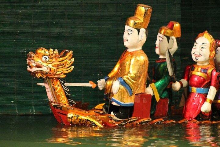 Vietnam: Espectáculo de títeres de agua larga