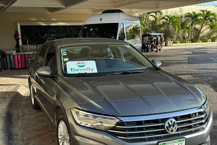 Transfer privado do Aeroporto de Cancun para a Zona Hotel