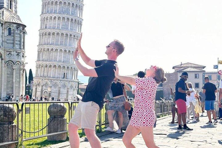 Vanuit Florence : 2-daagse combitour naar Pisa, Cinque Terre & Toscane
