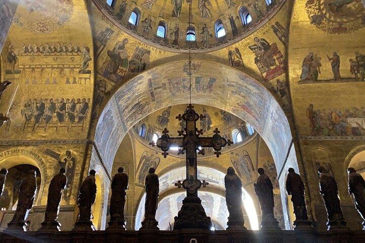 Visita guiada à Basílica de São Marcos com acesso a terraço e museu
