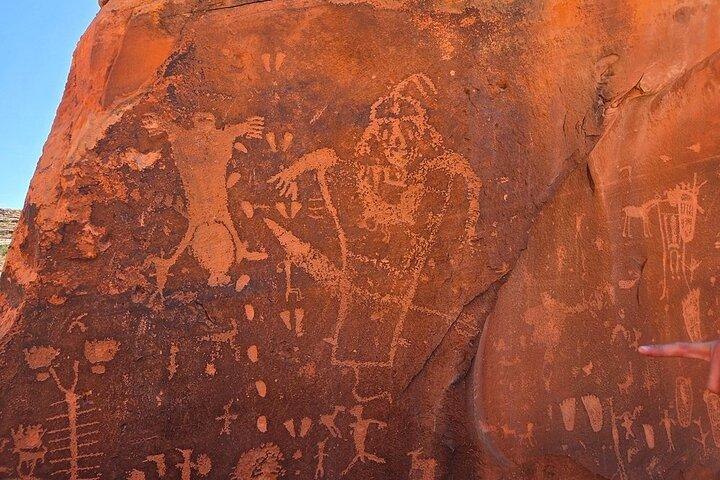Visite guidée privée de Moab Petroglyph