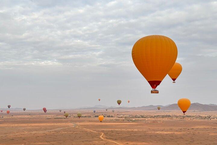 Hot Air Balloon Over the Atlas Mountains with Moroccan Breakfast