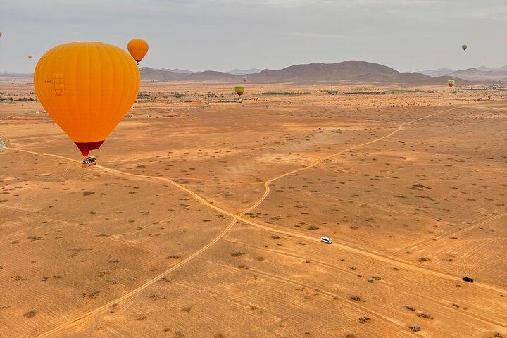 Hot Air Balloon Over the Atlas Mountains with Moroccan Breakfast