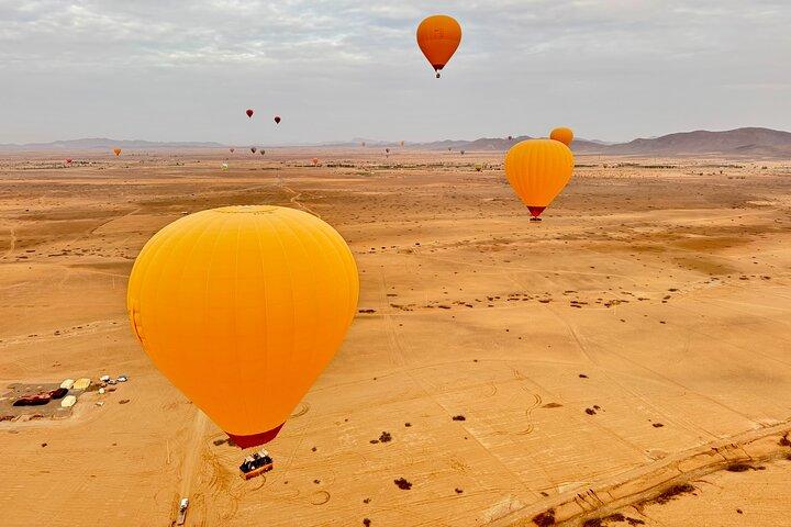 Hot Air Balloon Over the Atlas Mountains with Moroccan Breakfast