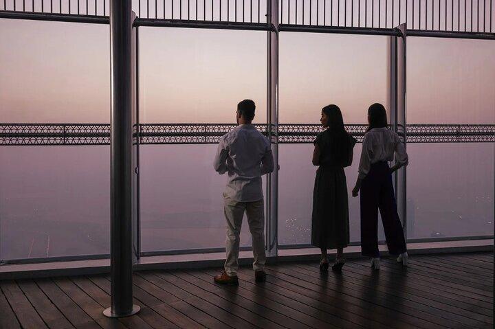 En la cima del cielo Burj Khalifa