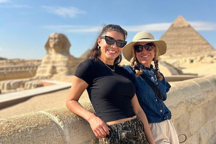 Giza Pyramids and Sphinx with Interior Access to Great Pyramid
