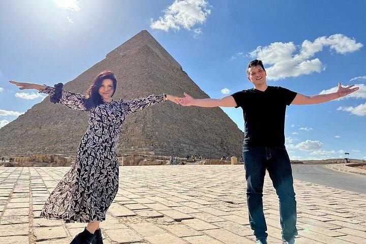 Giza Pyramids and Sphinx with Interior Access to Great Pyramid