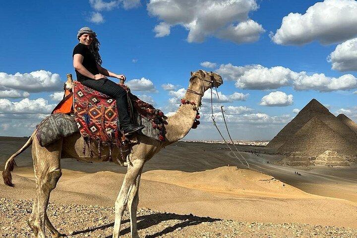 Giza Pyramids and Sphinx with Interior Access to Great Pyramid