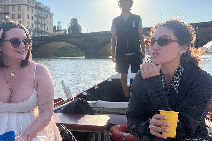 Panoramic Florence by Boat with Wine