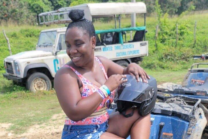 Zipline, Horseback Ride og Swim og Quad ATV cykel i Negril