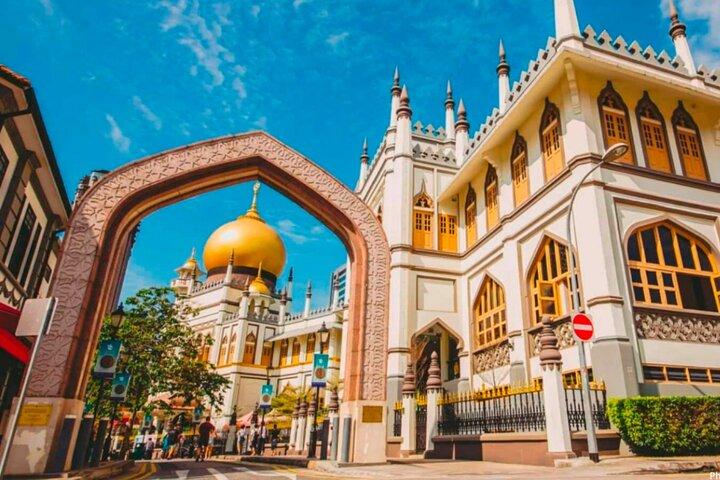 Un tour gastronomico privato 3in1:Chinatown, Little India, Kampong Glam