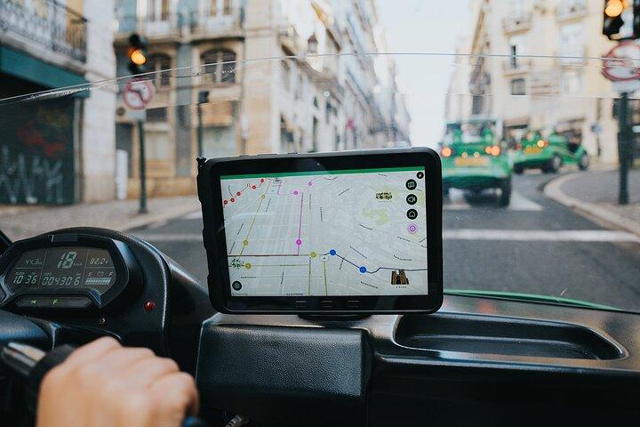 Visite guidée en voiture électrique à Lisbonne