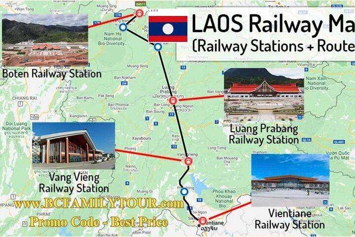 ラオス鉄道: チケットを簡単に-列をスキップ-心配ない