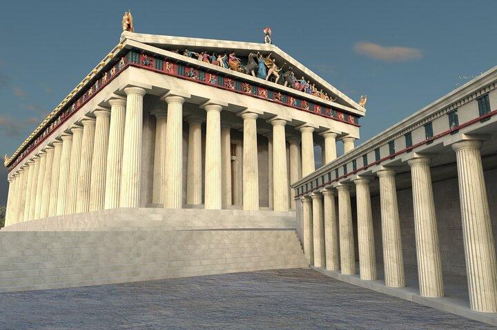 Billet d'entrée à l'Acropolis Parthenon et visite audio en réalité virtuelle