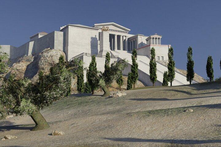 Billet d'entrée à l'Acropolis Parthenon et visite audio en réalité virtuelle