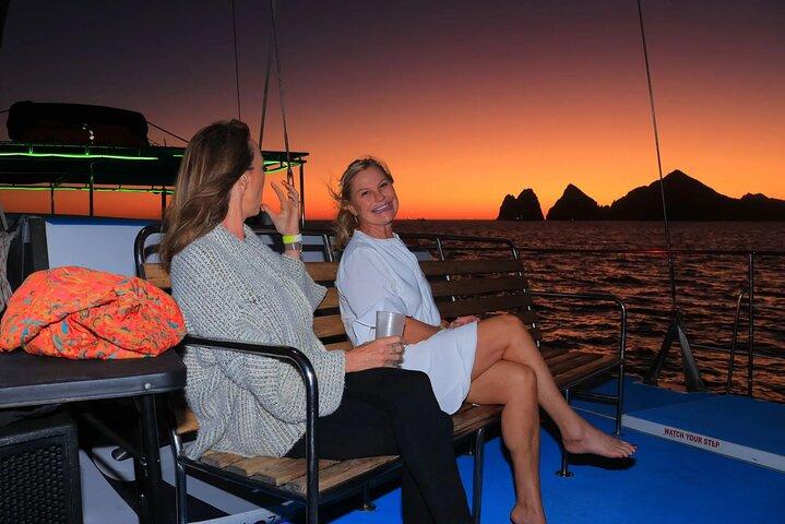 Los Cabos Catamaran Cruise with Open Bar and Light Snack