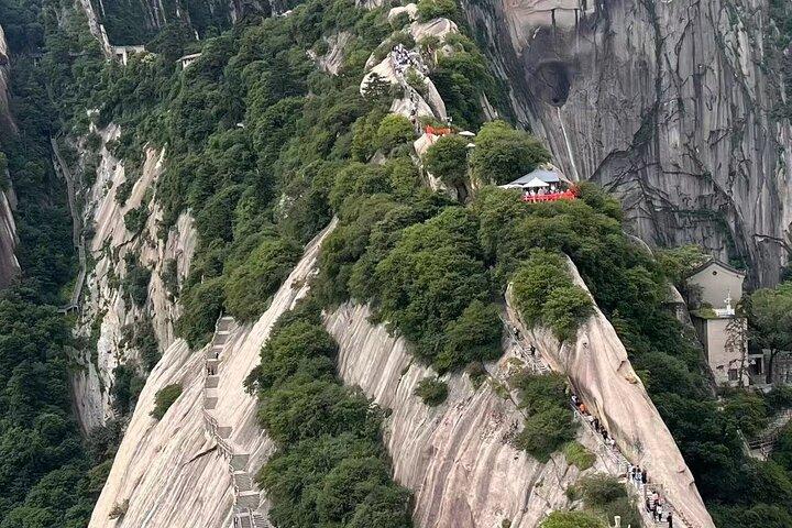 Xi'an Privé dagtour naar de berg Huashan (voertuig + entree + kabelbaan)