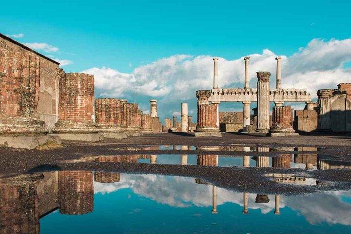Excursion privée de Rome au site archéologique de Pompéi