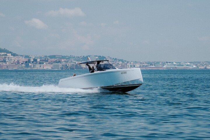 Excursion en bateau privé de luxe à Capri au départ de Capri ou Napoli