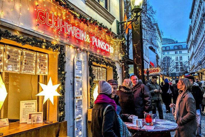 Wien Weihnachtsmarkt Essen und Trinken Führung