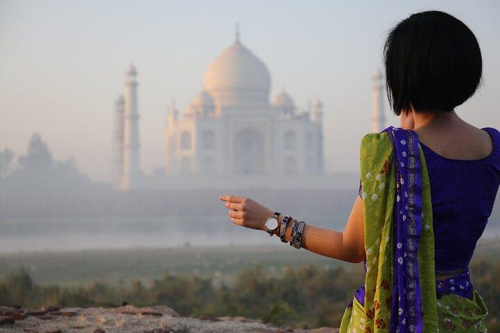 Private Sunrise Taj Mahal, Agra Fort e Baby Taj de Delhi