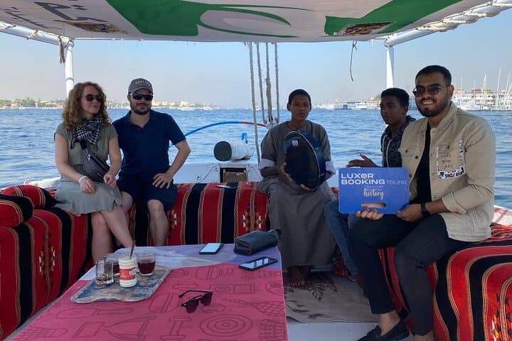 3 hour Private Felucca Ride in Banana Island & Nile River Valley