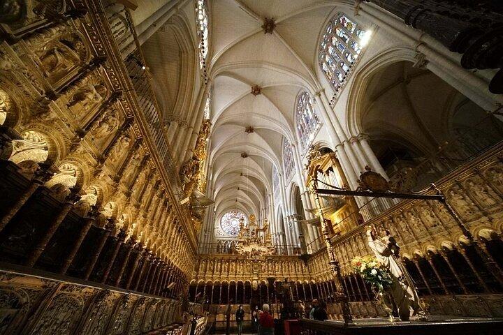 Entrée de la cathédrale de Tolède non incluse