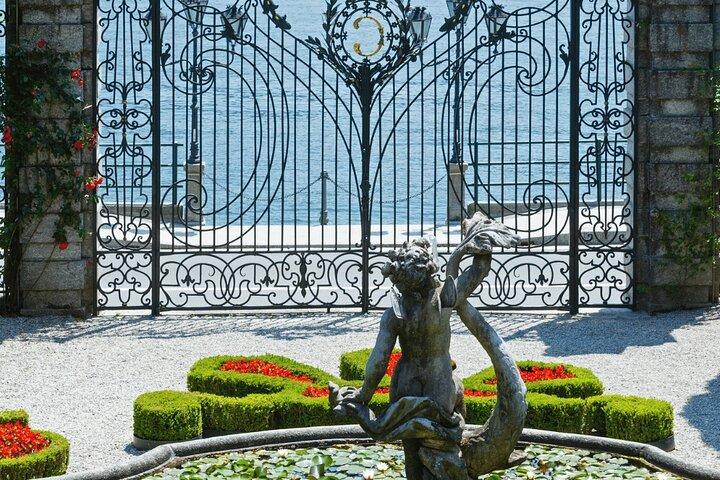 Varenna og Villa Carlotta med aperitif i Villa Monastero