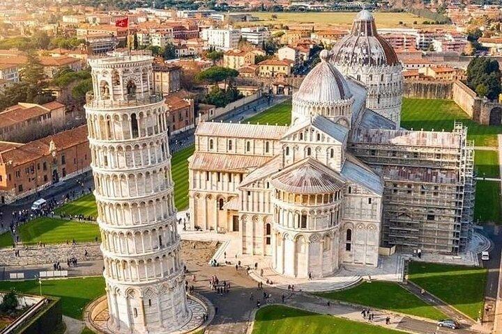 Excursão privada de Roma a Pisa e Florença com visita à Torre Inclinada de Pisa.