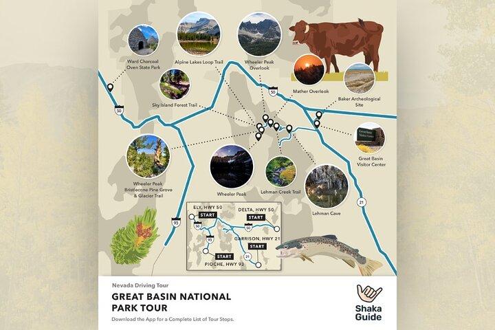 Tour de audio autoguiado por el Parque Nacional de la Gran Cuenca
