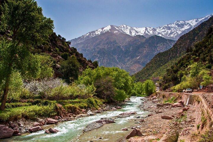 Day Trip to Atlas mountains with Berber House & Waterfalls