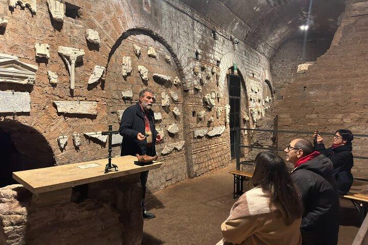 Via Appian e Catacumbas Tour de carrinho de golfe privado em Roma