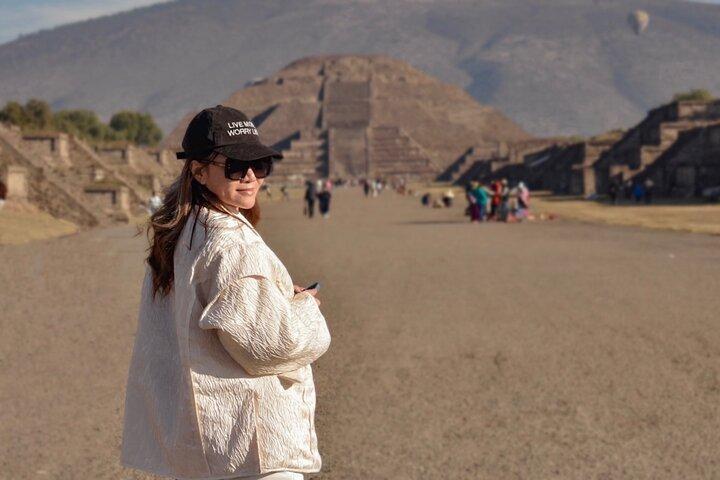 Pirámides de Teotihuacán mañana o tarde sin trampas para turistas