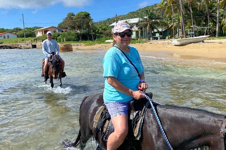 Roatan Reiten und Schnorcheln Abenteuer
