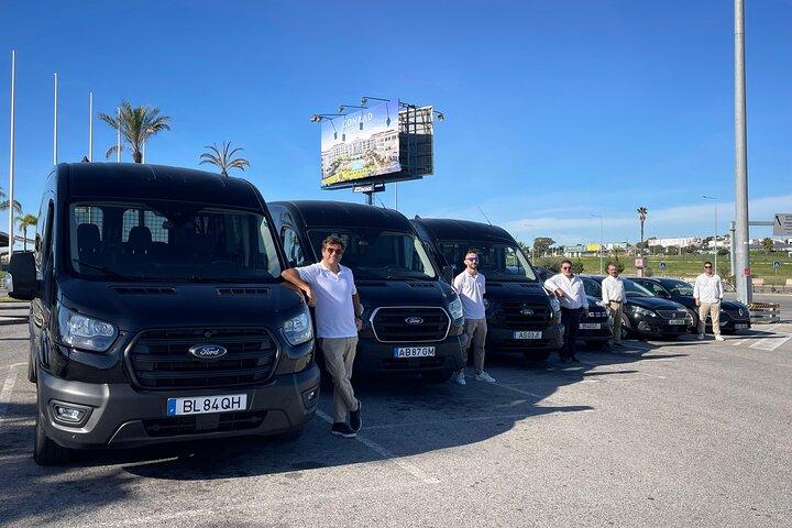 Privat transfer från Lissabon till Lagos
