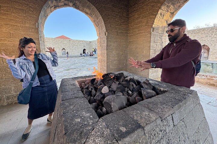Ateshgah Fire Temple & Yanar Dag mountain (Group & Private)